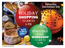 Holiday Sale & Craft Workshop