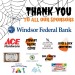 Thank you sponsors