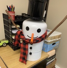 Reclaimed Snowman