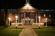 White Lights Going Up