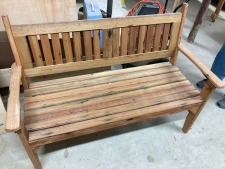 Handmade Salvage Garden Bench