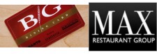 20. Max Restaurant Group & Bricco Restaurants - gift card