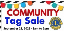 Community Tag Sale 