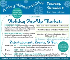 Holiday Pop Up Markets & Entertainment