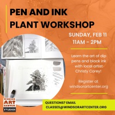 Pen and Ink Workshop with Christy Corey